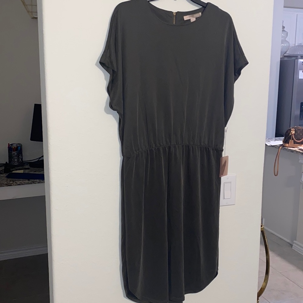 F21 Army Green dress size M